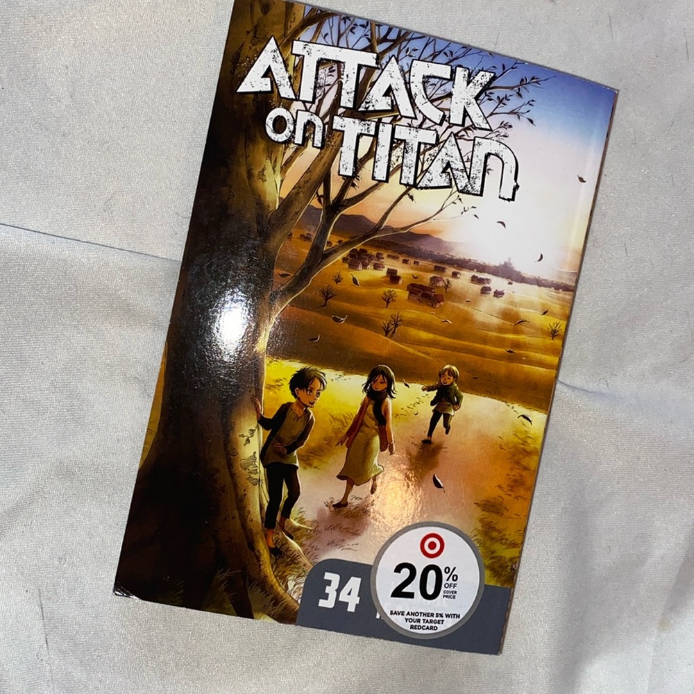 Attack on Titan manga book